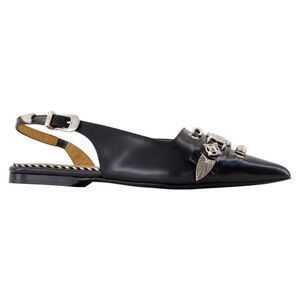 Aj1438 Slingbacks - Toga Pulla - Leather - Black